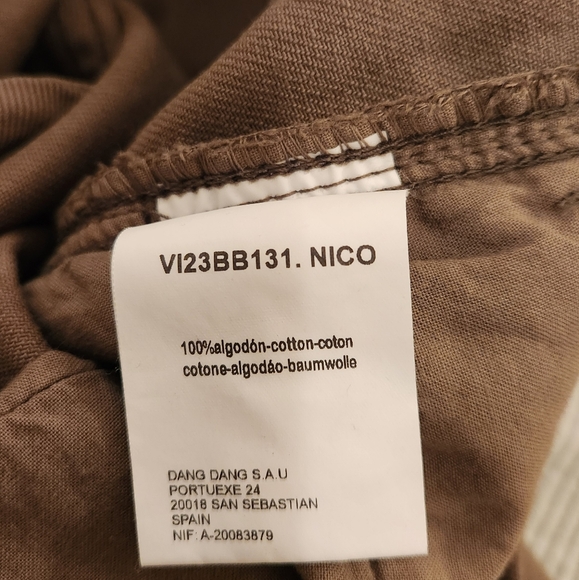 Indi & Cold Nico Twill Wide Leg Pant - Picture 11 of 14